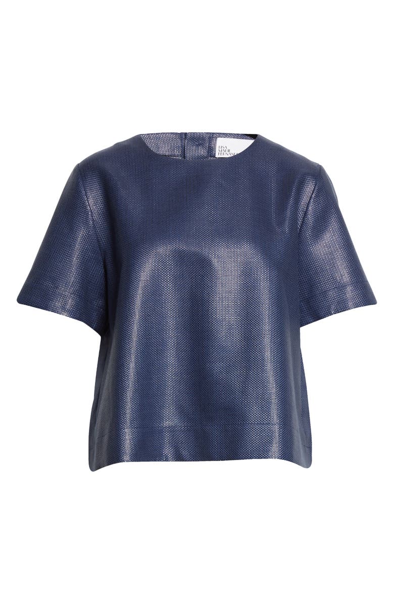 Lisa Marie Fernandez Woven Trapeze Top, Alternate, color,