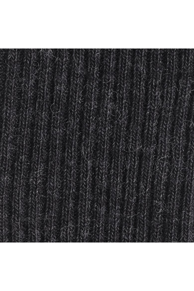 Long Wool Boot Socks, Alternate, color, CHARCOAL MÉLANGE