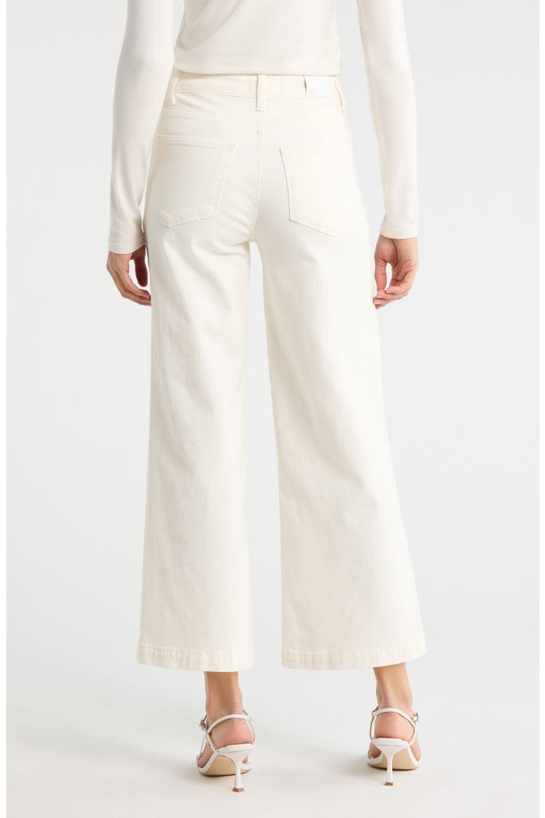 Anessa High Waist Ankle Wide Leg Jeans, Alternate, color, TONAL ECRU