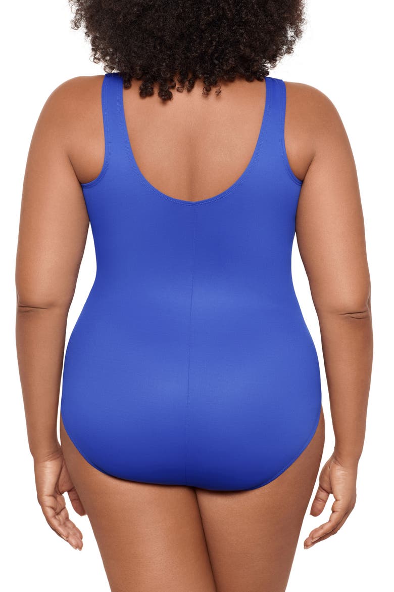 Escape One-Piece Swimsuit, Alternate, color, DELPHINE