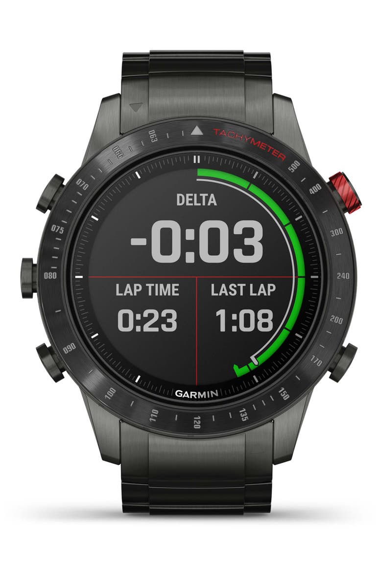 MARQ Driver GPS Smart Watch, 46mm, Alternate, color, BLACK