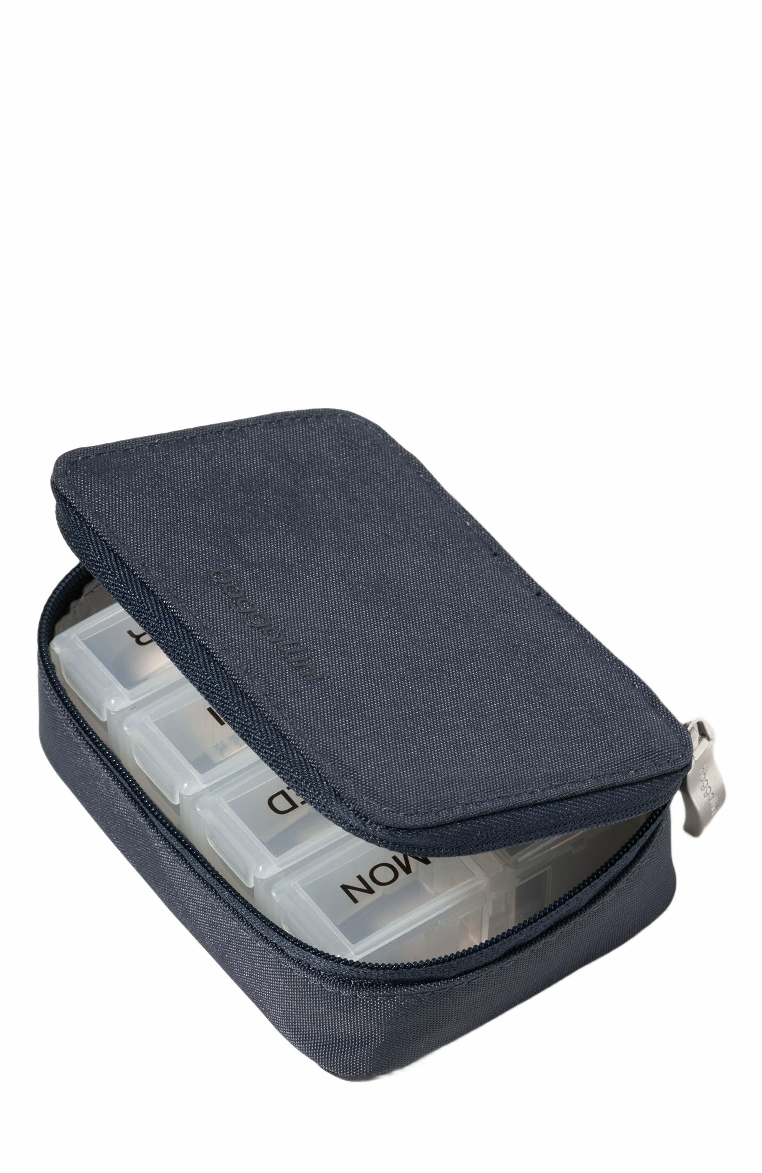 BAGGALLINI Travel Pill Case, Alternate, color, French Navy