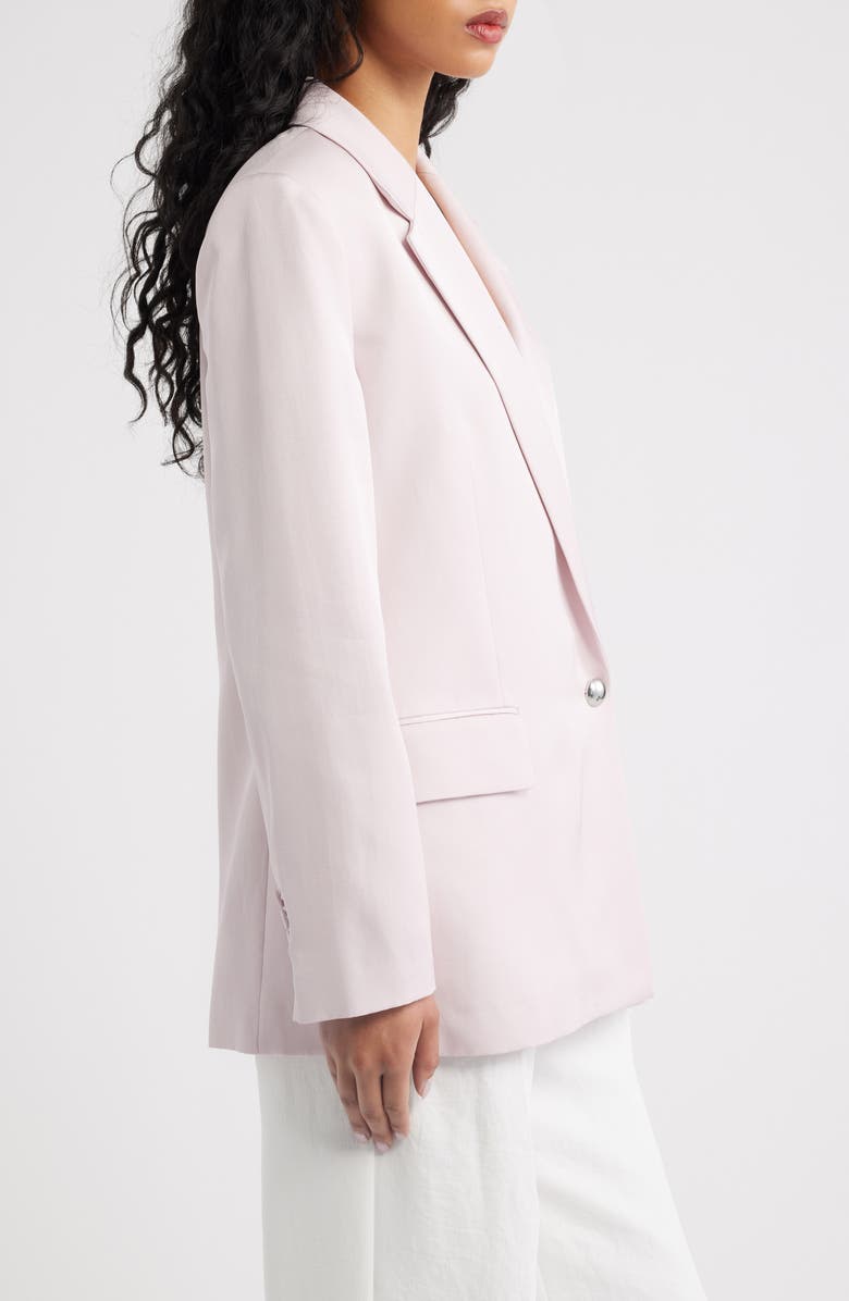 MANGO Americana Marina Blazer, Alternate, color, Light/ Pastel Purple