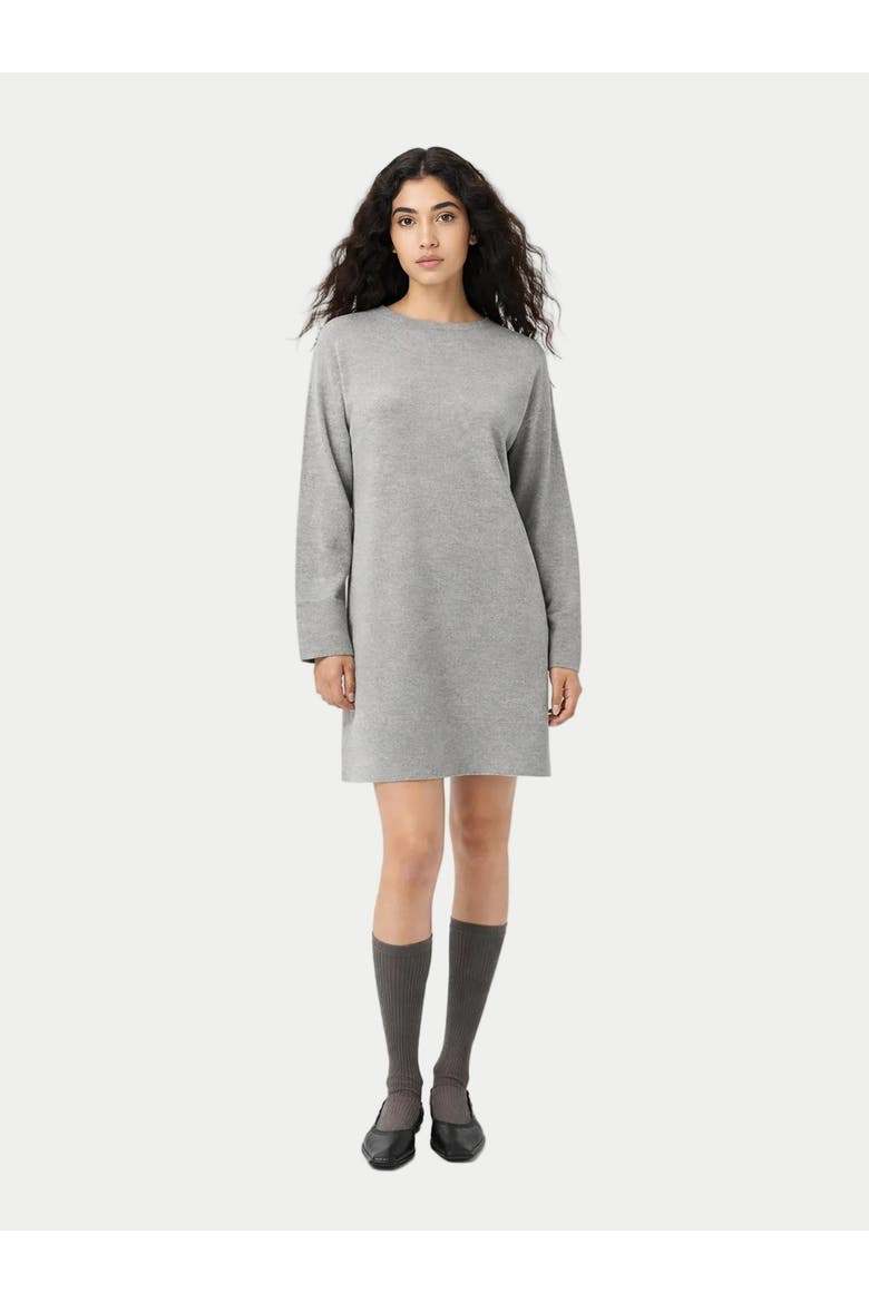 C-Neck Knit Dress, Alternate, color, high rise