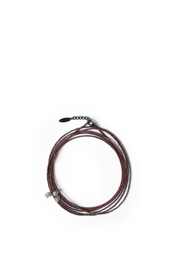 Hematite and Sterling Silver bracelet, Main, color, Red