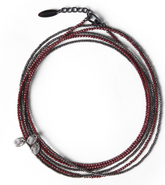 Brunello Cucinelli Hematite and Sterling Silver bracelet