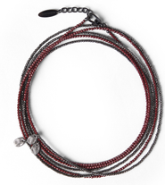 Brunello Cucinelli Hematite and Sterling Silver bracelet