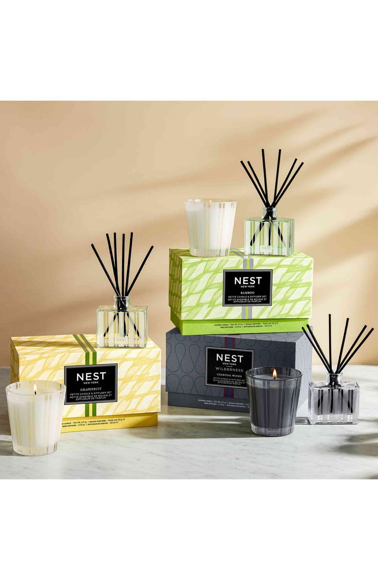 NEST New York Grapefruit Scented Petite Candle & Diffuser Gift Set, Alternate, color, 