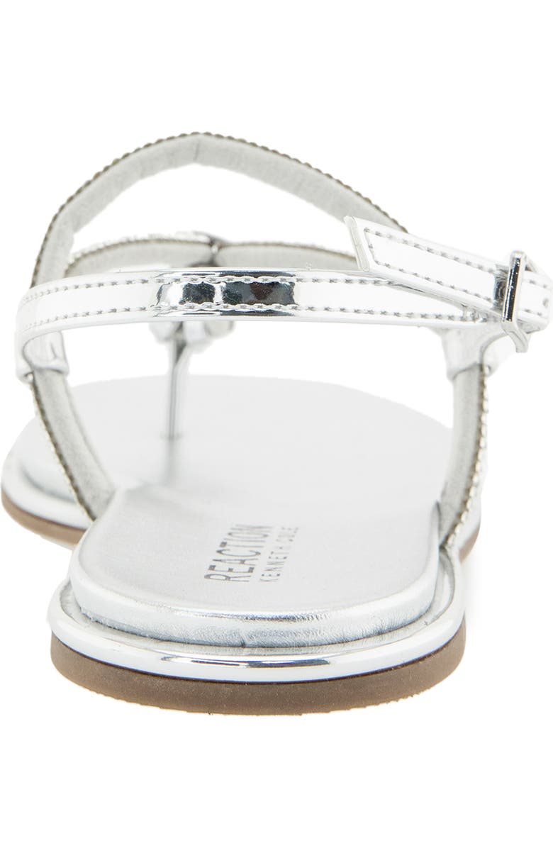 Reaction Kenneth Cole Wali Crystal Sandal, Alternate, color, Silver