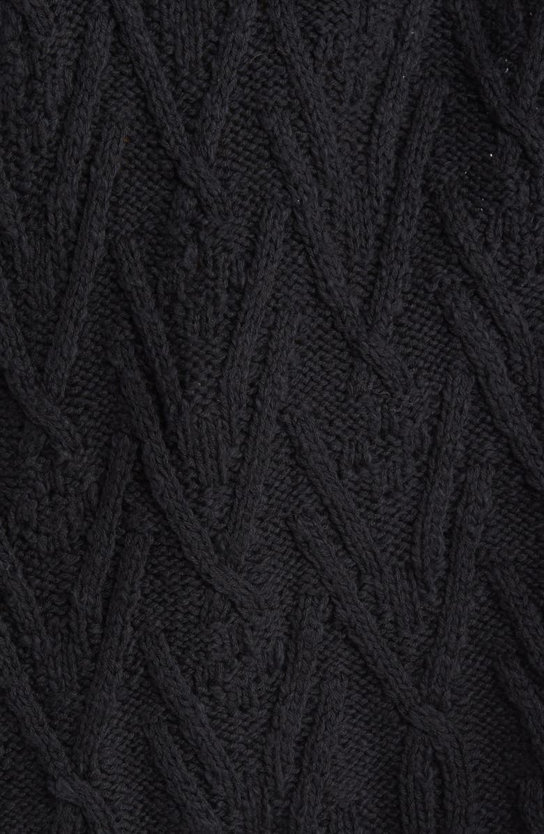 Free People Isla Cable Stitch Tunic Sweater, Alternate, color,