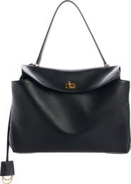 Balenciaga Medium Rodeo Leather Handbag
