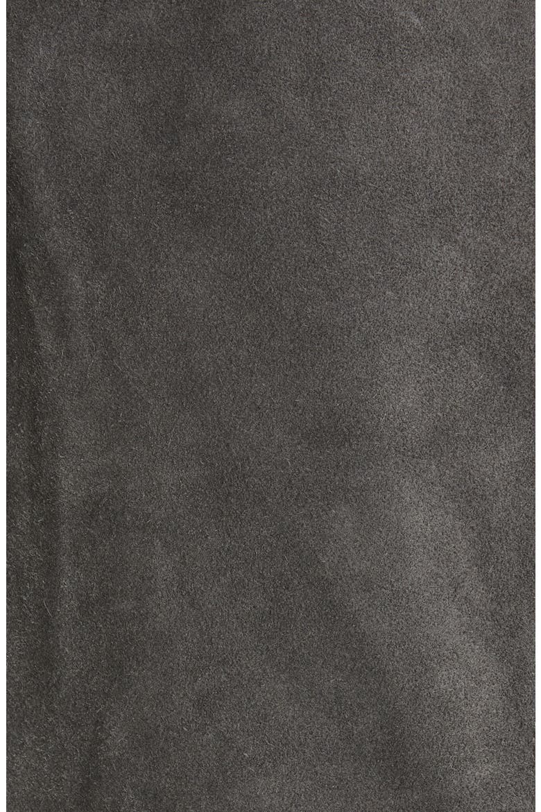 Mack Genuine Suede Jacket, Alternate, color, DARKGREY