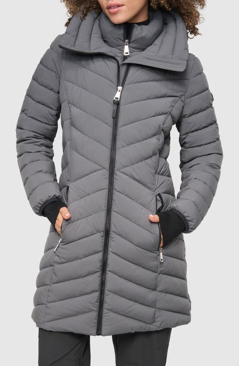 Stretch Packable Coat