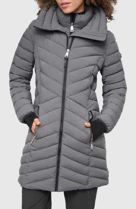 DKNY Stretch Packable Coat