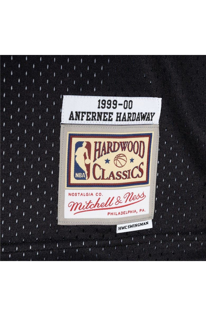 Mitchell & Ness Men's Mitchell & Ness Penny Hardaway Purple/Black Phoenix Suns Hardwood Classics 1999/00 Split Swingman Jersey, Alternate, color, 