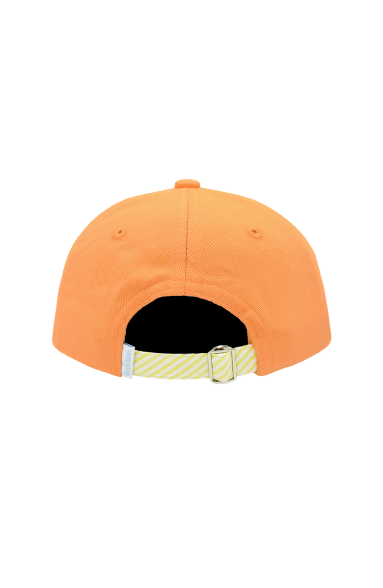 Bits & Bows Excavator Construction Digger Baseball Hat, Alternate, color, Orange