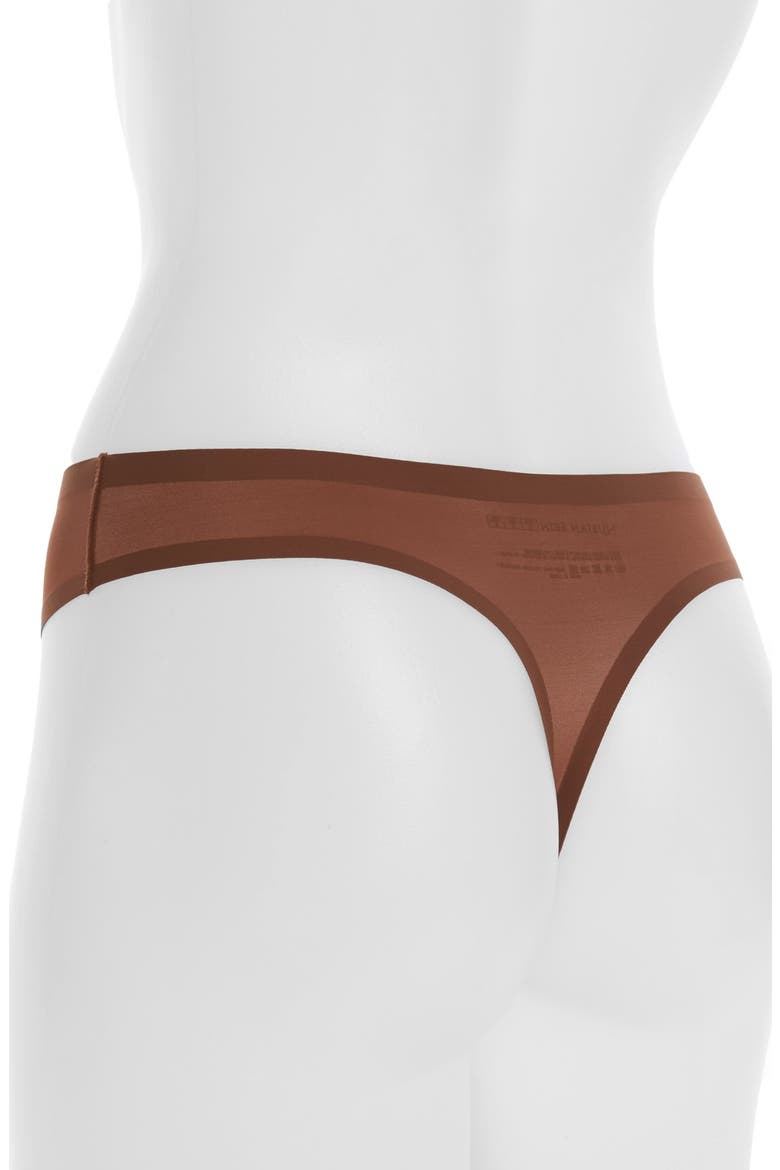'The Thong' Seamless Thong, Alternate, color, CINNAMON