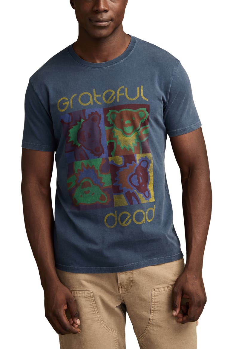 Grateful Dead Pop Cotton Graphic T-Shirt, Main, color, INSIGNIA BLUE
