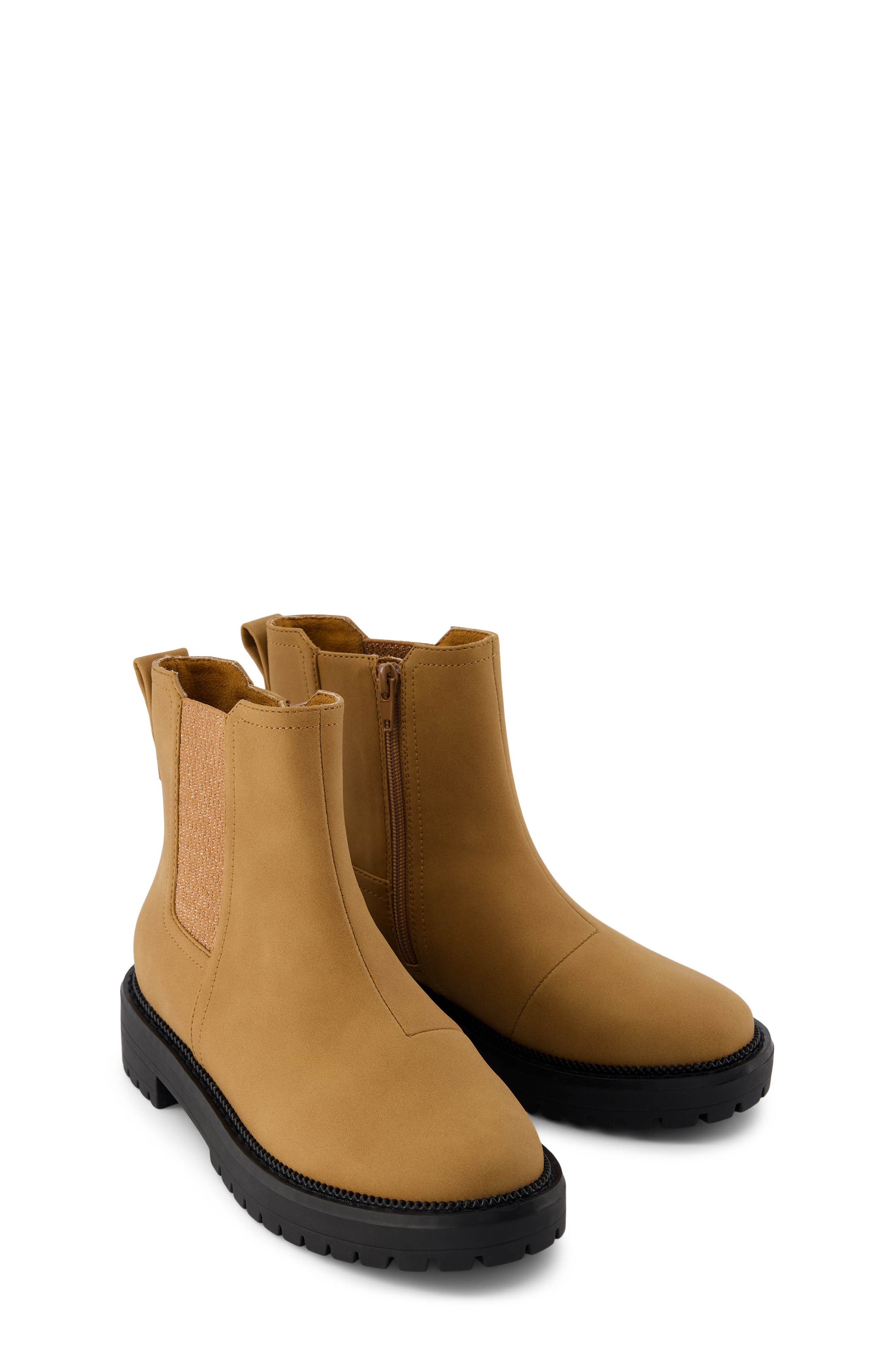 TOMS Kids
 Bennet Bootie, Alternate, color, Brown