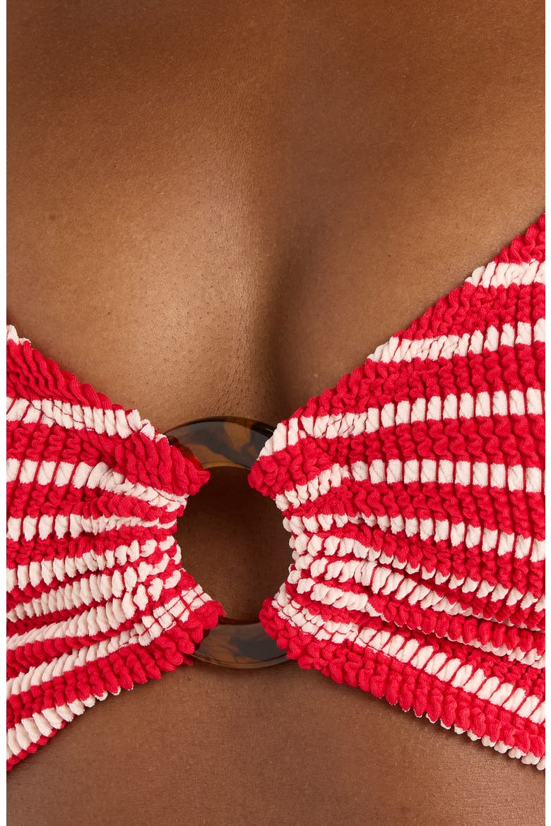Nadine Two-Piece Swimsuit, Alternate, color, RED/ WHITE