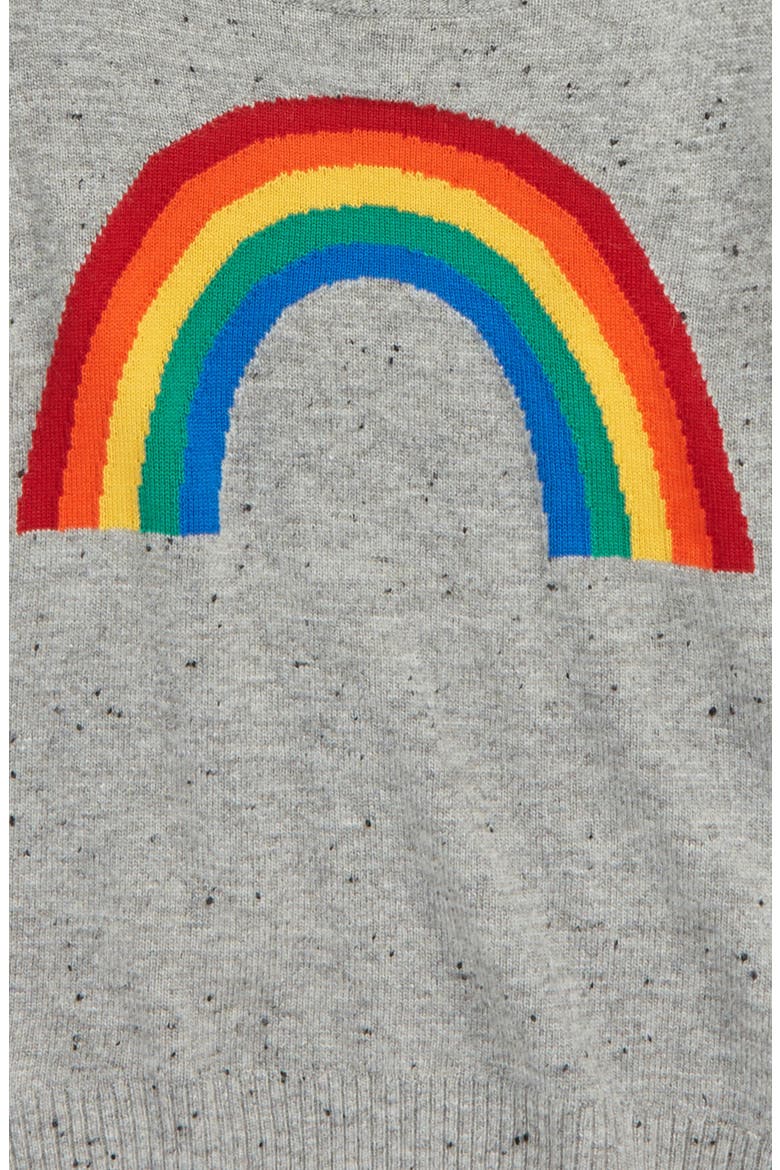 Icon Sweater, Alternate, color, GREY MEDIUM HEATHER RAINBOW