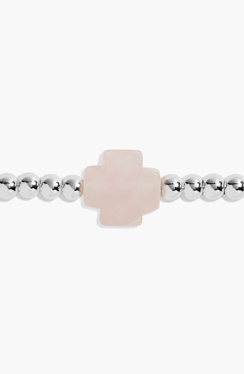 A Littles & Co. A Little 'Hope' Bracelet, Alternate, color, Silver Plated
