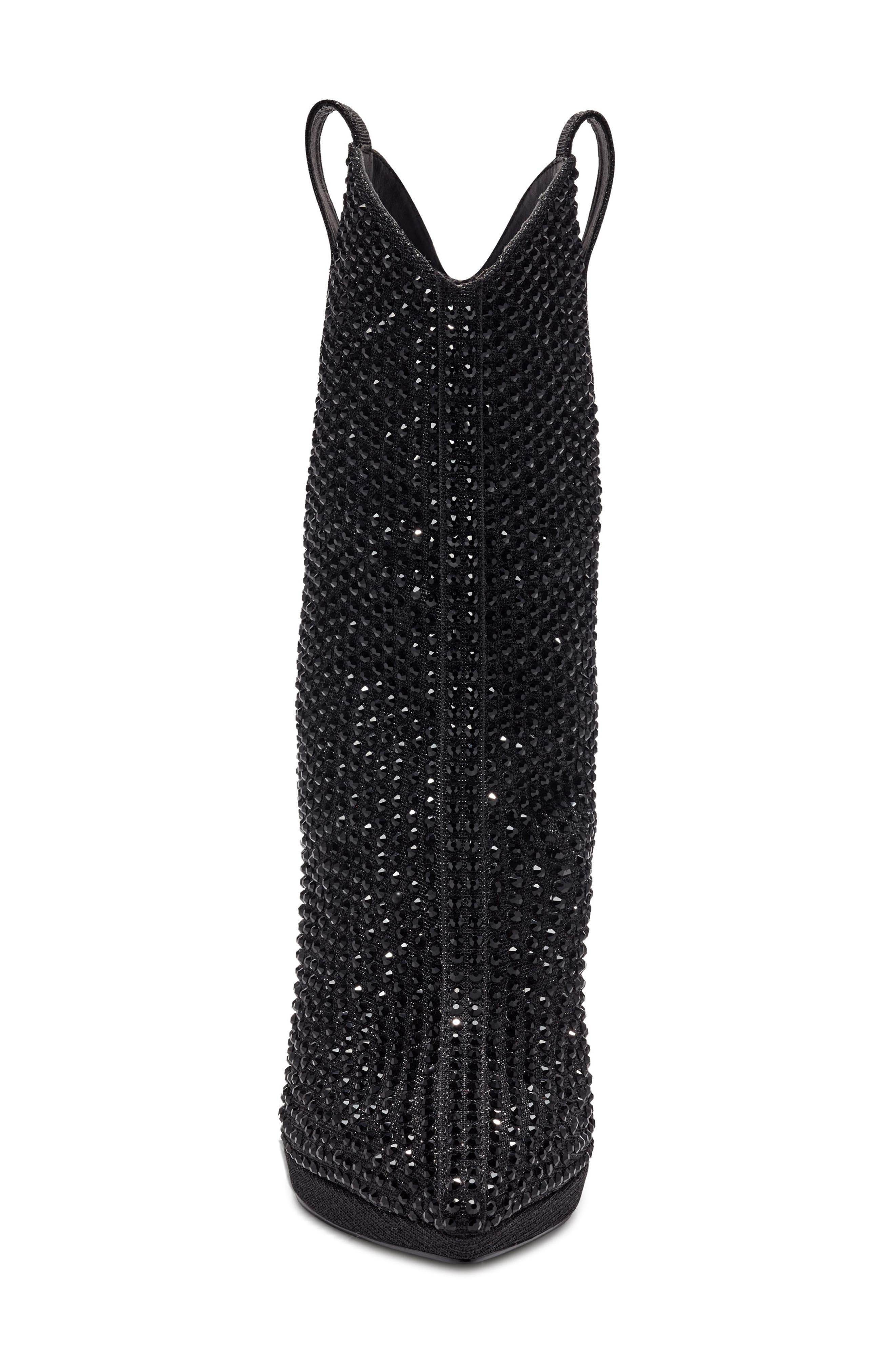Jessica Simpson Vianne Embellished Pointed Toe Boot, Alternate, color, 