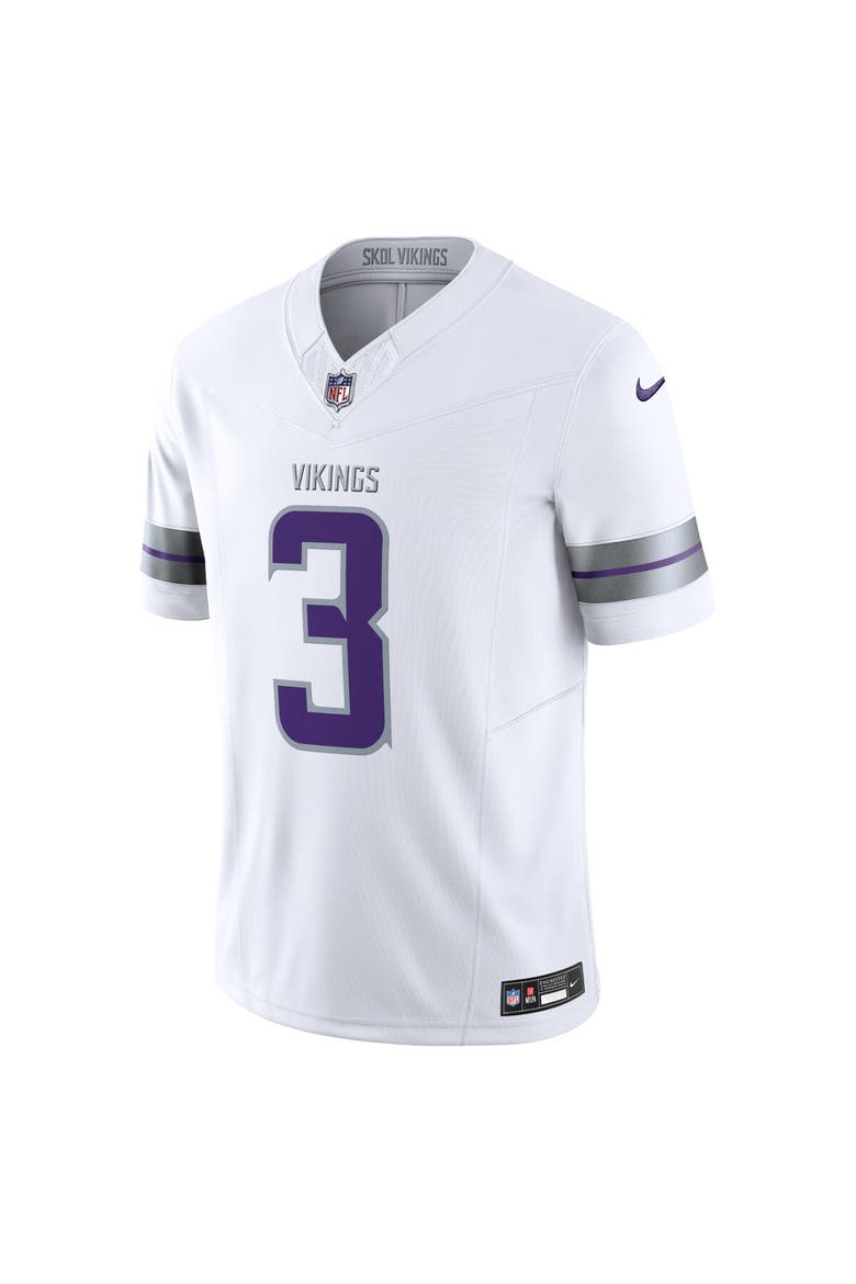 Men's Nike Jordan Addison White Minnesota Vikings Alternate Vapor F.U.S.E. Limited Jersey, Alternate, color, White