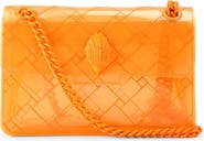 Kurt Geiger London Mini Kensington Vinyl Convertible Clear Crossbody Bag