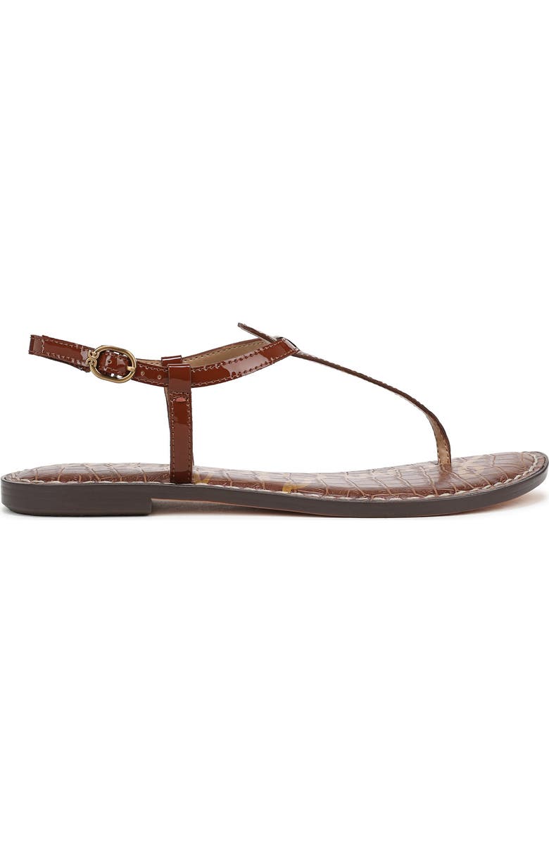 Sam Edelman Gigi T-Strap Sandal, Alternate, color, Antique Copper