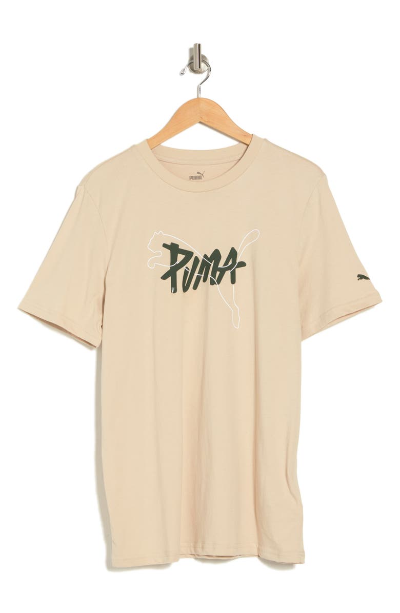 PUMA Dash Logo T-Shirt, Alternate, color,