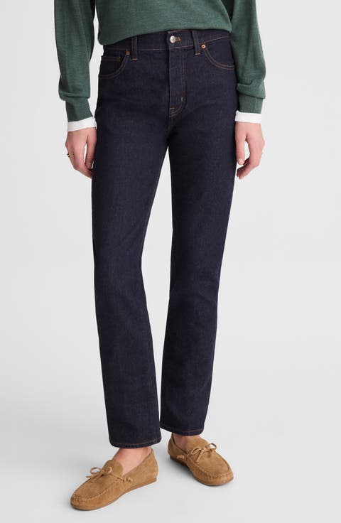 The Jules Ankle Slim Straight Leg Jeans
