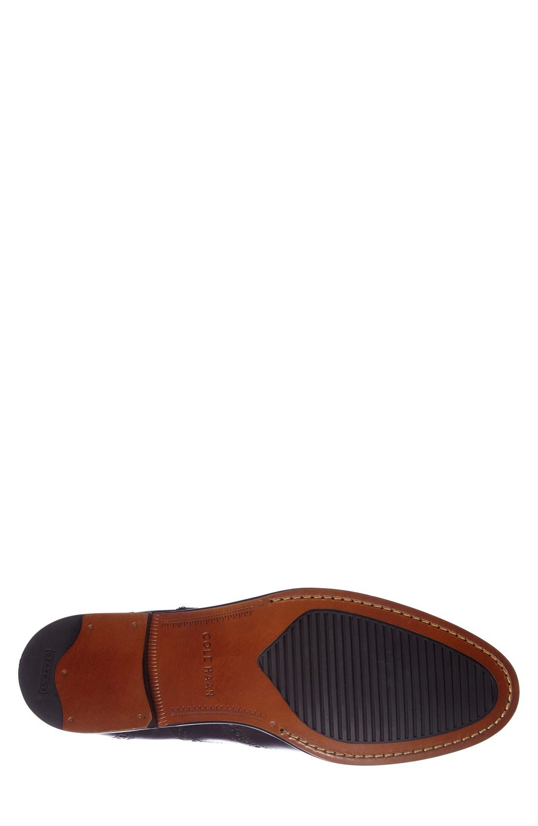 Cole Haan 'Cambridge' Wingtip, Alternate, color, Black