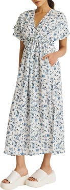 Reistor Gathered Maxi Dress
