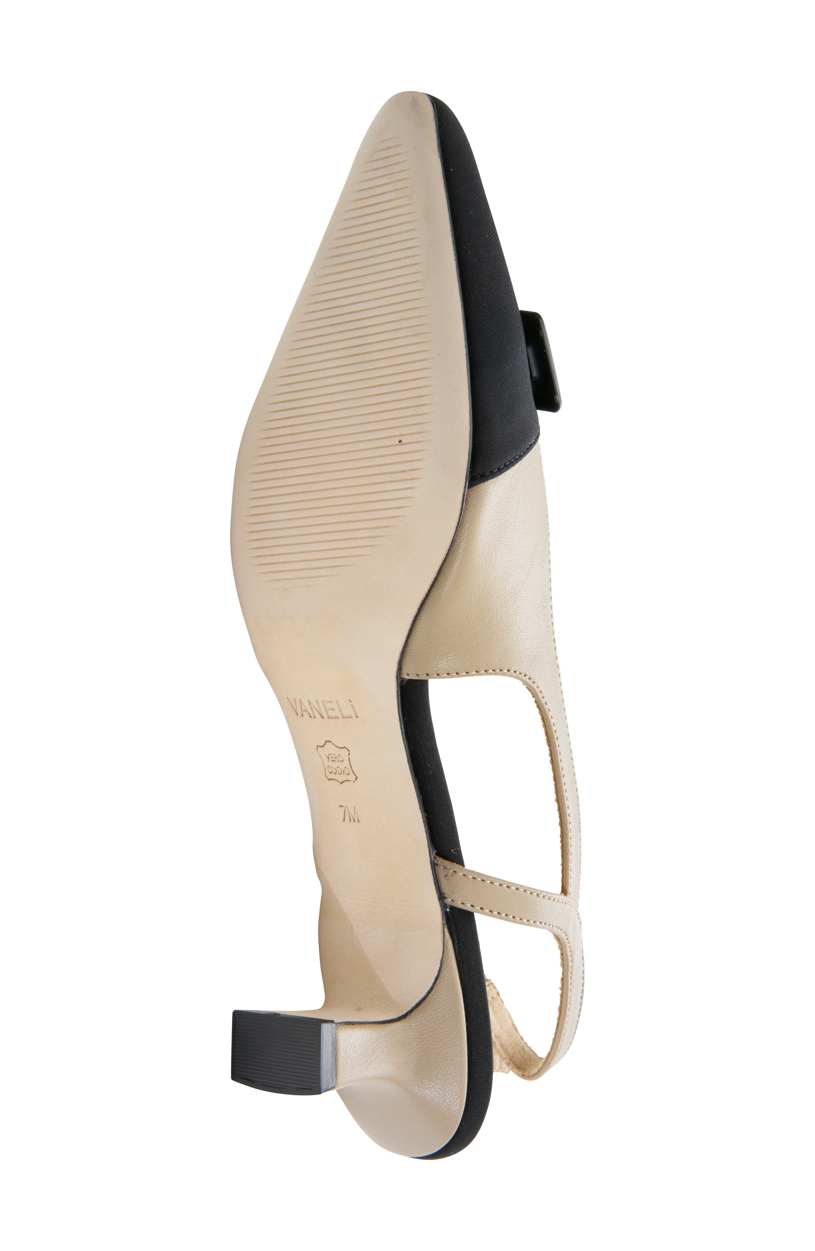 VANELi Tady Pointed Toe Slingback Pump, Alternate, color, Pudding