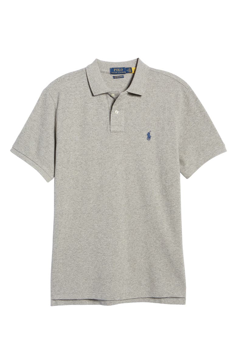 Polo Ralph Lauren Slim Fit Piqué Polo, Alternate, color,