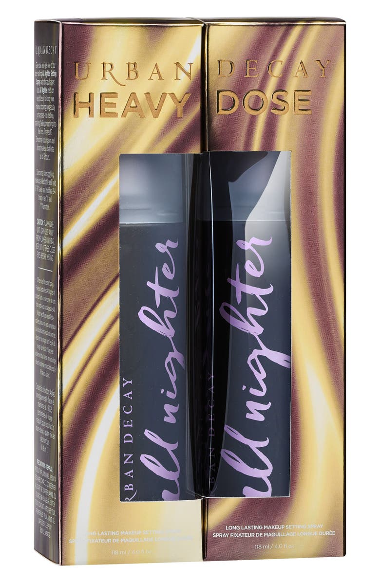 Urban Decay Full Size All Nighter Long-Lasting Makeup Setting Spray Duo, Main, color,