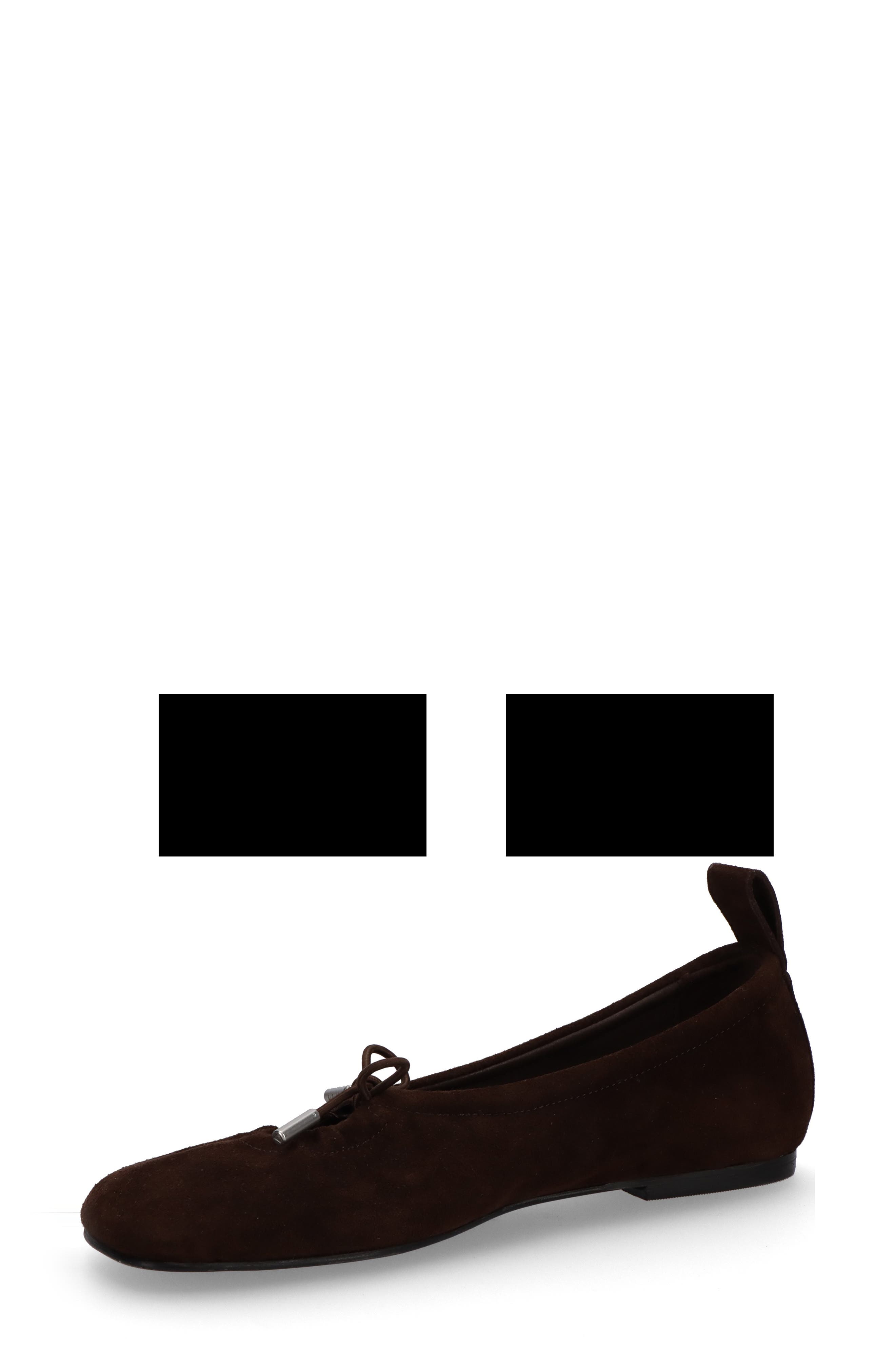 ALOHAS Rosalind Leather Ballet Flat, Alternate, color, Recycled Brown