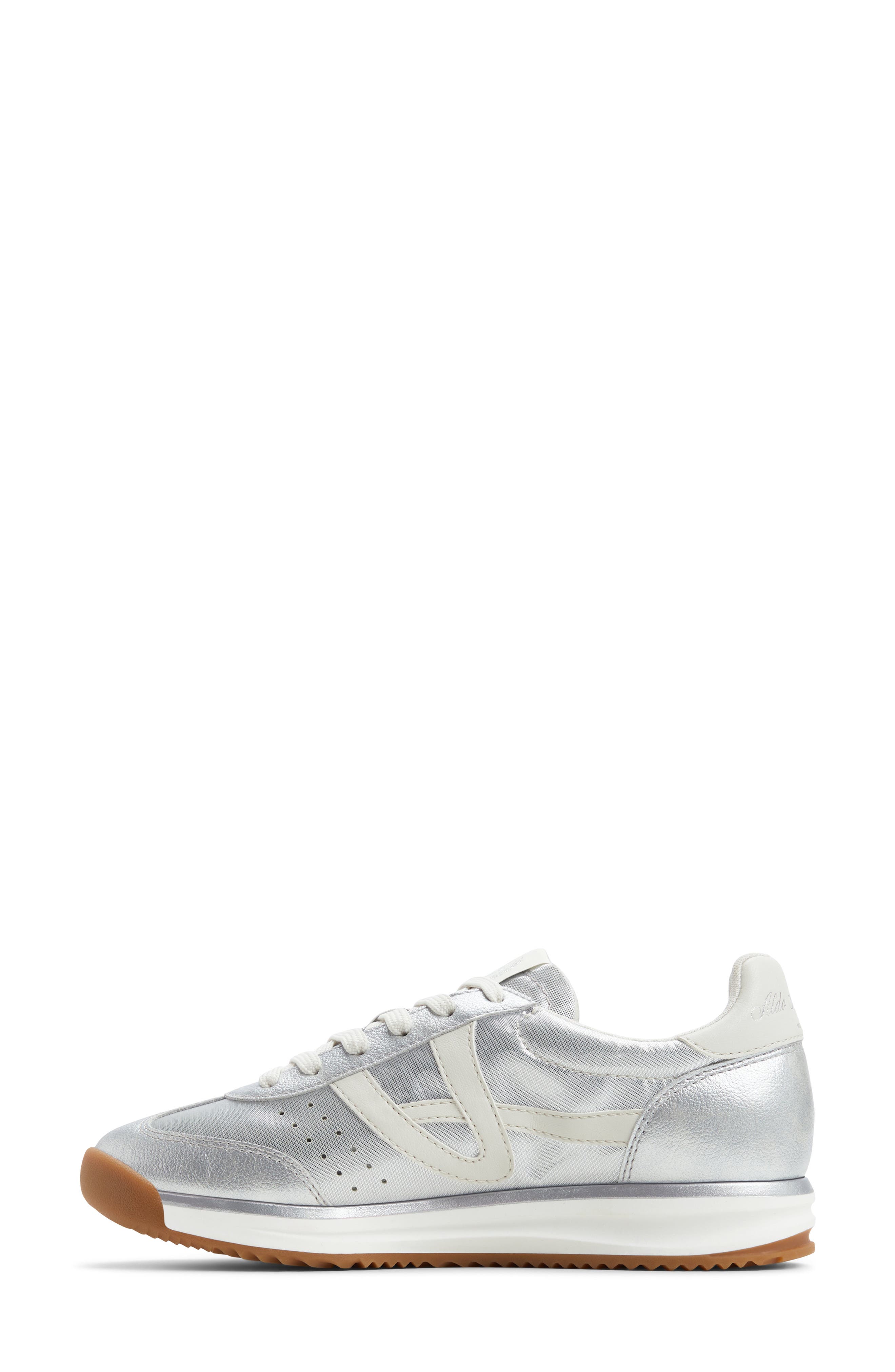 ALDO Stepcount Sneaker, Alternate, color, Silver