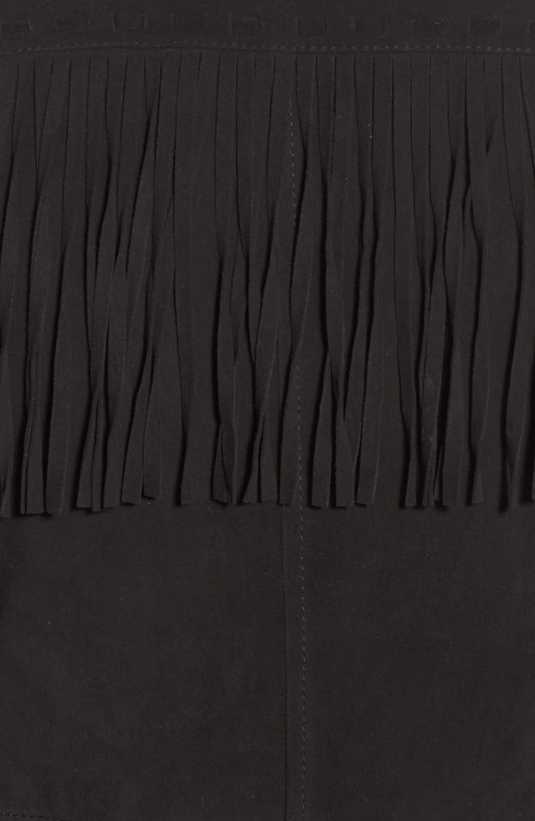 PAIGE 'Darlene' Suede Jacket, Alternate, color,