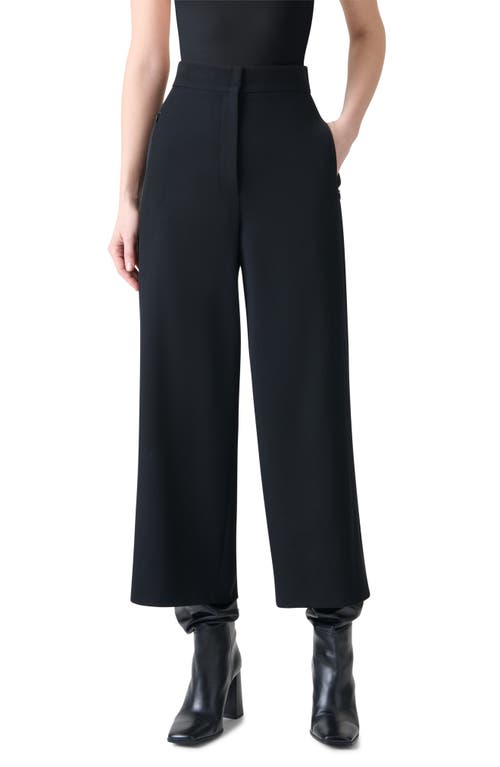 Akris Punto Filip Wool Crepe Crop Pants