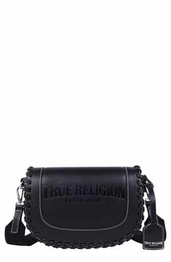 True Religion Whipstitched Saddle Bag