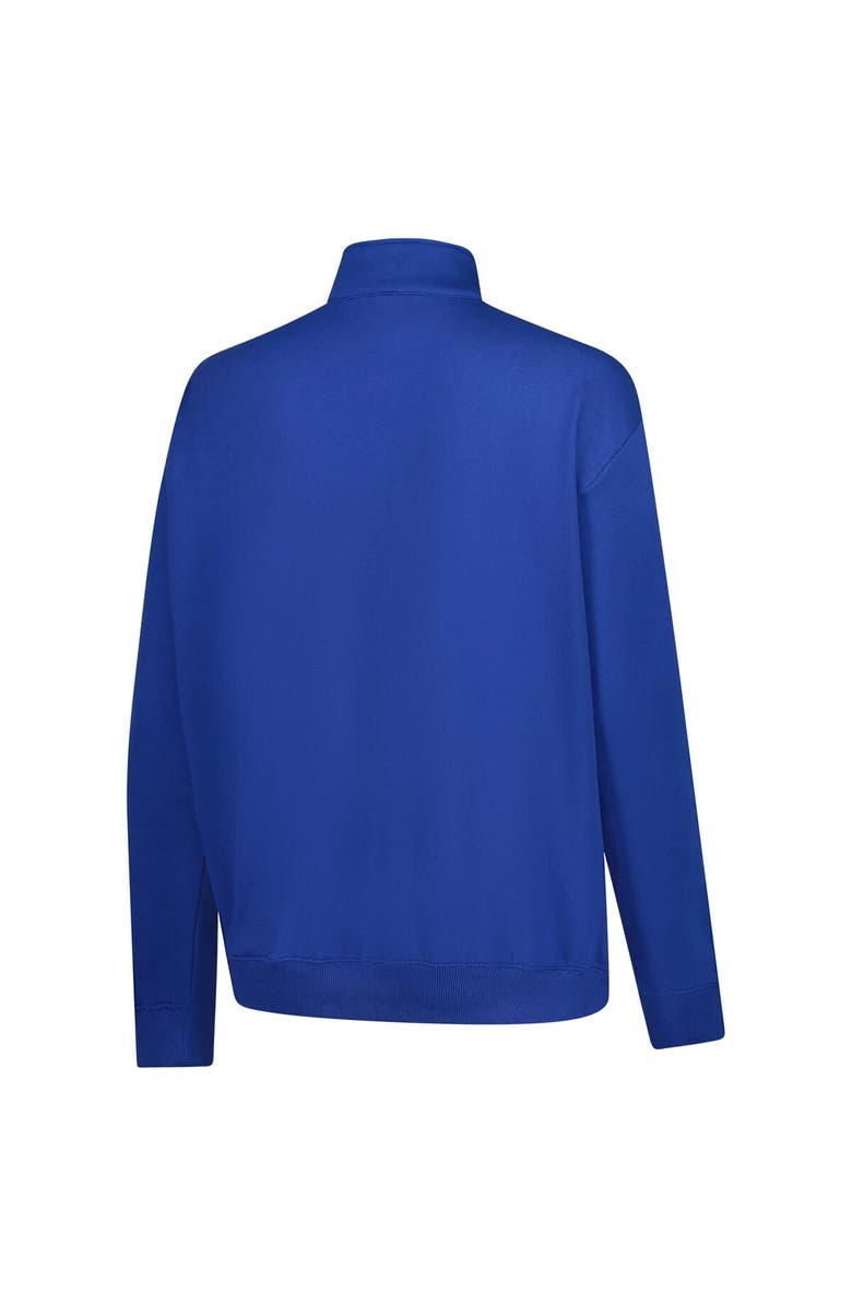 FANATICS Women's Fanatics Royal/White Kentucky Wildcats Plus Size Quarter-Zip Pullover, Alternate, color, Royal