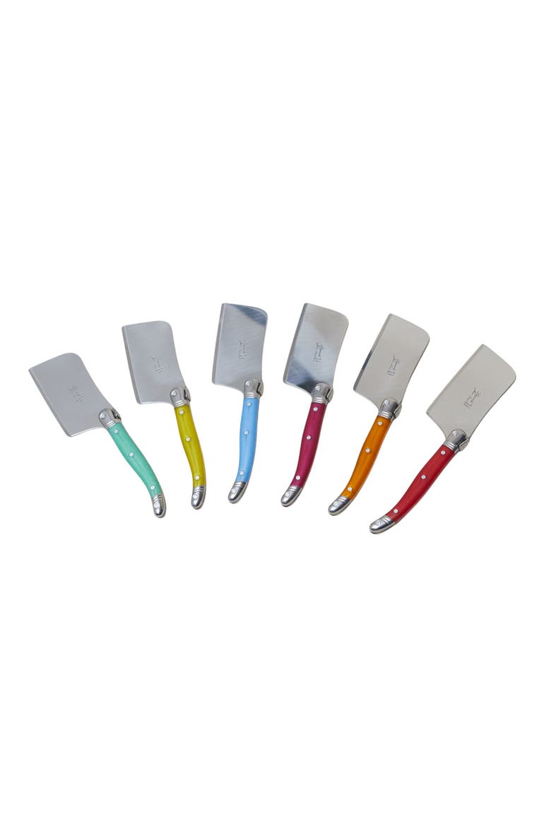 Mini Cheese Cutters - Set of 6, Main, color, Rainbow