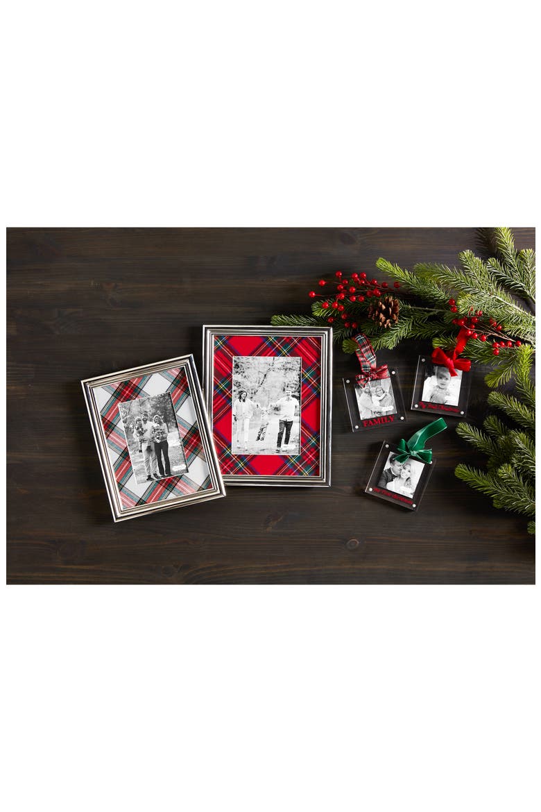 Mud Pie Baby's First Christmas 4 x 4-Inch Picture Frame Ornament
