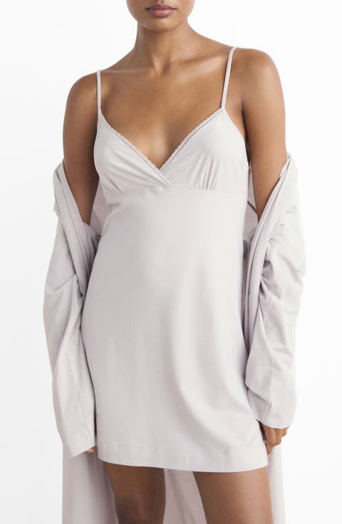 Fluid Stretch Cotton Nightgown