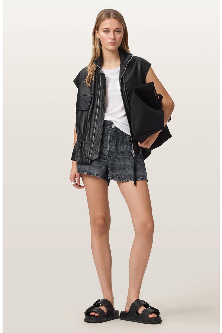 Tyler Denim Shorts, Alternate, color, ILLUSION BLACK