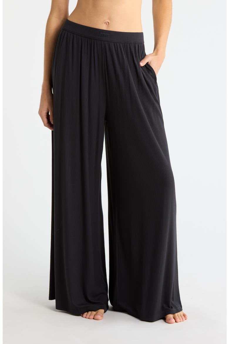 Imogen Wide Leg Pants, Main, color, BLACK