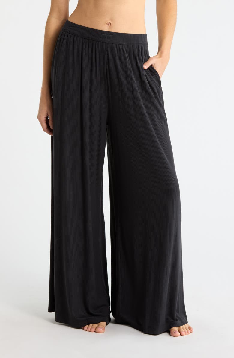 UGG<sup
®</sup
 Imogen Wide Leg Pants, Main, color, Black