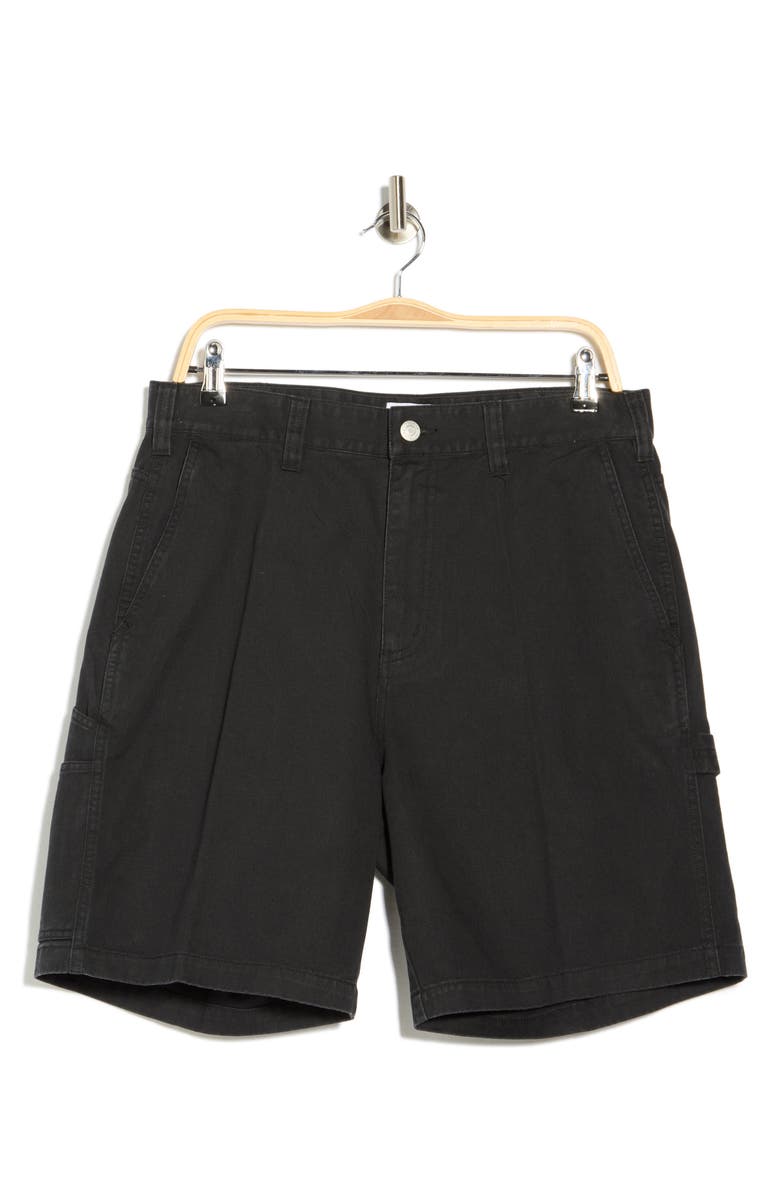 Obey Big Timer Carpenter Shorts, Alternate, color, Black Faded Wash